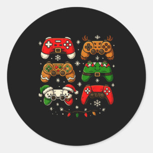 Adesivo Camisa de Natal Nerdy para Homens e Meninos, Contr