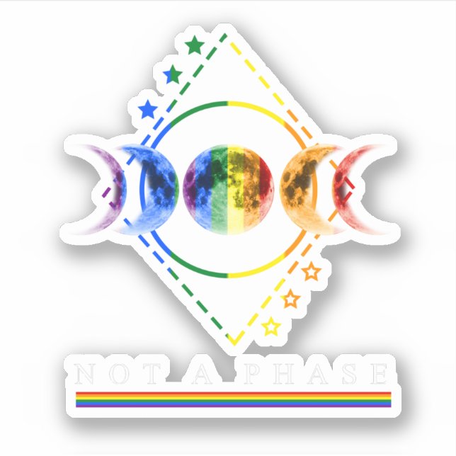 Adesivo Camisa De Orgulho Bi Não É Um Orgulho Bissexual LG (Frente)