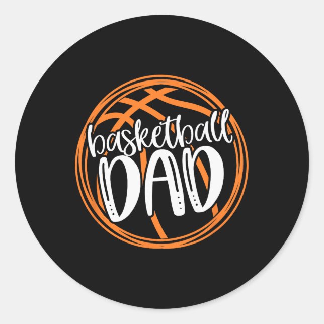 Adesivo Camisa de PAI de basquetebol (Frente)