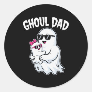 Adesivo Camisa de Pai Ghoul para Homens Pai Soky Fantasma 