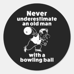 Adesivo Camisa De Presente De Boliche Engraçada Para Pai O