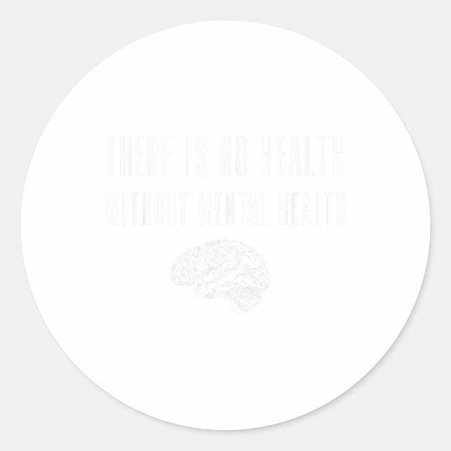 Adesivo Camisa De Sensibilização Para A Saúde Mental - Ext (Frente)