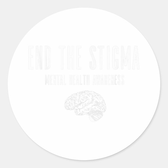 Adesivo Camisa De Sensibilização Para A Saúde Mental - Ext (Frente)