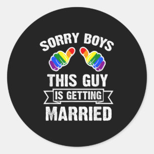 Adesivo Camisa de Solteirão Festa Lgbt Orgulho Gay Noivo N