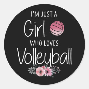 Adesivo Camisa De Voleibol Para Mulheres Adolescentes Fofo