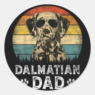 Adesivo Camisa Dia dos Pais Amantes de Cachorro Pai Dálmat