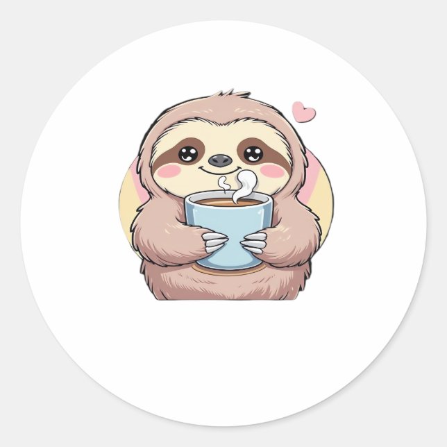 Adesivo Camisa do café verde-café � Engraçada com Co (Frente)