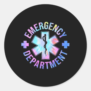 Adesivo Camisa do Departamento de Emergência Sala de Emerg
