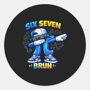 Adesivo Camisa do dia 67 bruh meme tee matemática engraçad