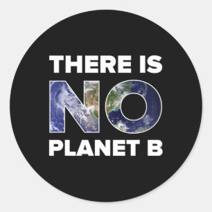 Adesivo Camisa Do Dia Da Terra Não Há Planeta B' - Homens