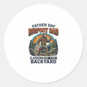 Adesivo Camisa do Dia dos Pais Bigfoot Pai Lanches Herói P