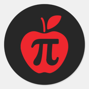 Adesivo Camisa do dia Pi da Apple