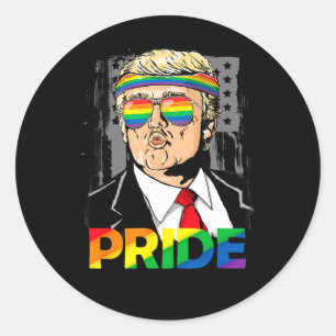 Adesivo Camisa do Orgulho Mês Trump Gay Biual Lésbica
