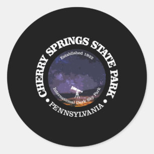 Adesivo Camisa do Parque Estadual Cherry Springs Hiking En