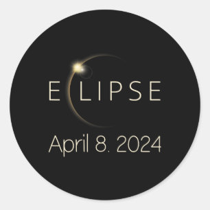 Adesivo Camisa Eclipse Solar Abril 8 2024 Eclip Solar Tota