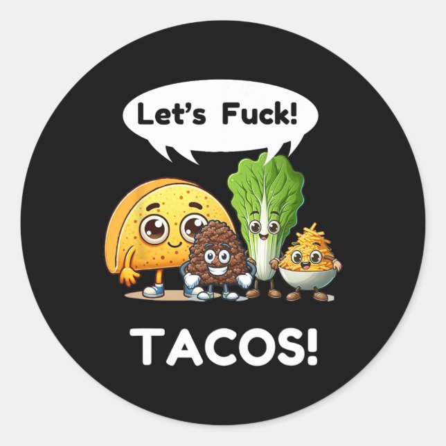 Adesivo Camisa engraçada de taco. Cinco De Mayo1  (Frente)