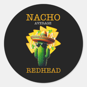 Adesivo Camisa engraçada de taco para ruivos _ Sombrero Ca