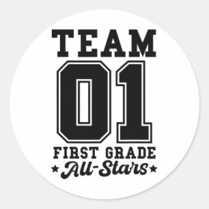 Adesivo Camisa Esportiva Equipe 1ª Série Todos as Estrelas