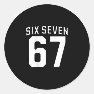 Adesivo Camisa Esportiva Six Seven Meme 67 Para Meninos Me