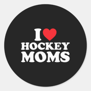 Adesivo Camisa Eu Amo Mães de Hockey Eu Adoro Mães de Hock