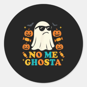 Adesivo Camisa Fantasma Mexicana Engraçada, Sem Mim Ghosta