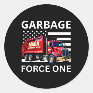 Adesivo Camisa Garge Force One Trump Mega Caminhão Garge 