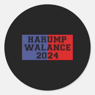 Adesivo Camisa Harump Walance 2024 Harris Trump Wheimer Va