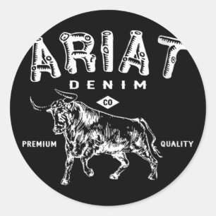Adesivo Camisa inspirada por Womens Vintage, Ariat Denim B