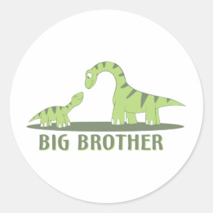 Adesivo Camisa legal do big brother - tema do dinossauro