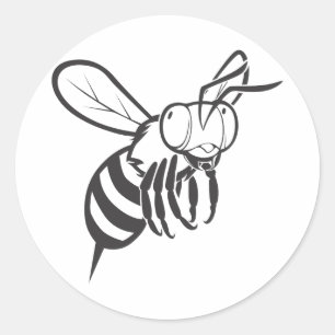 Adesivo Camisa legal dos desenhos animados do esboço da