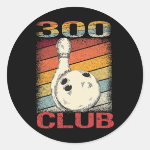 Adesivo Camisa Lucky Bowling The Perfect Game 300 Club