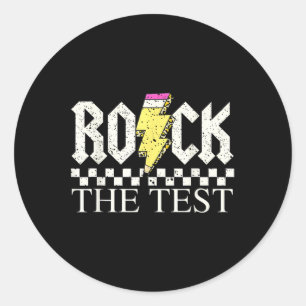 Adesivo Camisa Motivacional Estudante do Dia de Teste Roc