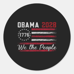 Adesivo Camisa Obama 2028 Obama Para Presidente