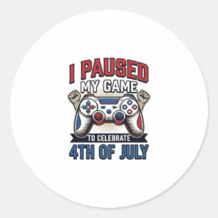 Adesivo Camisa Patriota Gamer 4 de Julho Vetor Vintage_1