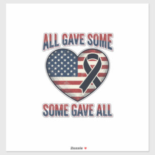 Adesivo Camisa Patriota Memorial Coração Fita Veterano Des
