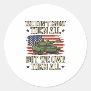 Adesivo Camisa Patriótica do Tanque da Memória Militar Des