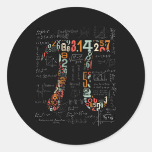 Adesivo Camisa Pi Números Pi Professores De Matemática 3.1