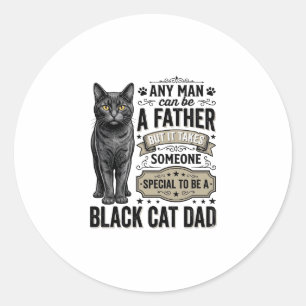 Adesivo Camisa preta de desenho de gravura vintage do papa