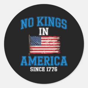 Adesivo Camisa Que Rejeita Reis Patrioti Nos Estados Unido