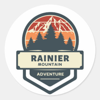 Adesivo Camisa Rainier de pico escalada e caminhada T-shir