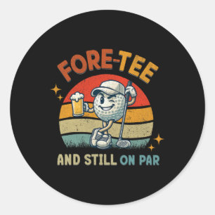 Adesivo Camisa Retro Fore Golfe Aniversário 40 Anos de Ida