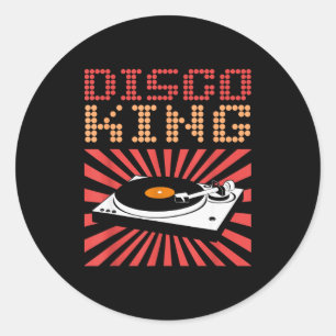 Adesivo Camisa Tema Disco Disco King 70s Vintage Retro