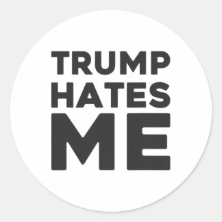 Adesivo Camisa Trump - Trump Me Odeia