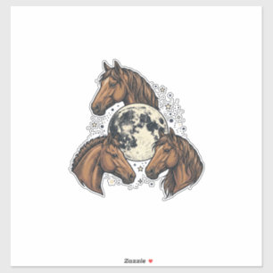Adesivo Camisa Vintage de Cavalo Engravado Vetorial_