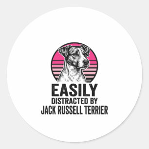 Adesivo Camisa Vintage Jack Russell Terrier Facilmente Dis