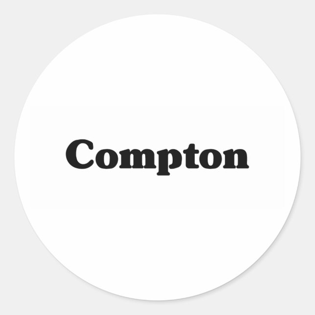 Adesivo Camisas clássicas Compton (Frente)