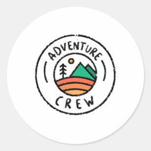 Adesivo Camisas Combinando para Família de Camping Aventur