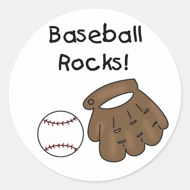 Adesivo Camisas de baseball e presentes (Frente)