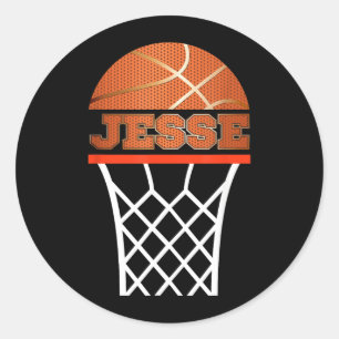 Adesivo Camisas de Basquete _ Nome Personalizado Jesse Grá