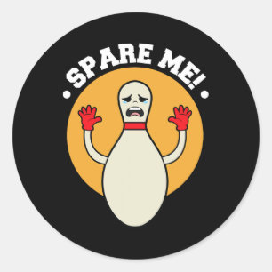 Adesivo Camisas de Boliche Duckpin Spare Me